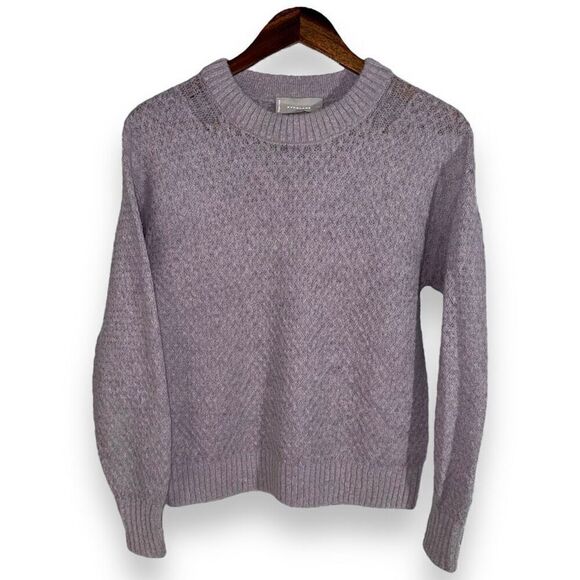 Beige Everlane Aplaca Wool Knit Crewneck Sweater Size XXS - Picture 1 of 7